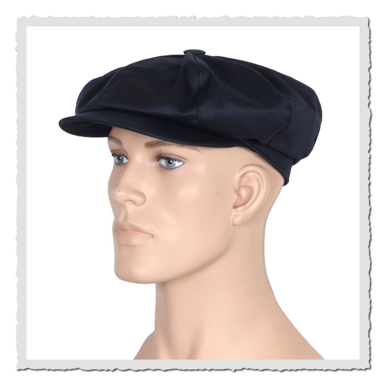 Retronia Flatcap Blau – elegante Retro-Mütze im 20er-Jahre-Stil